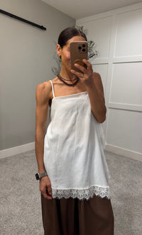 Asymmetric Lace Top