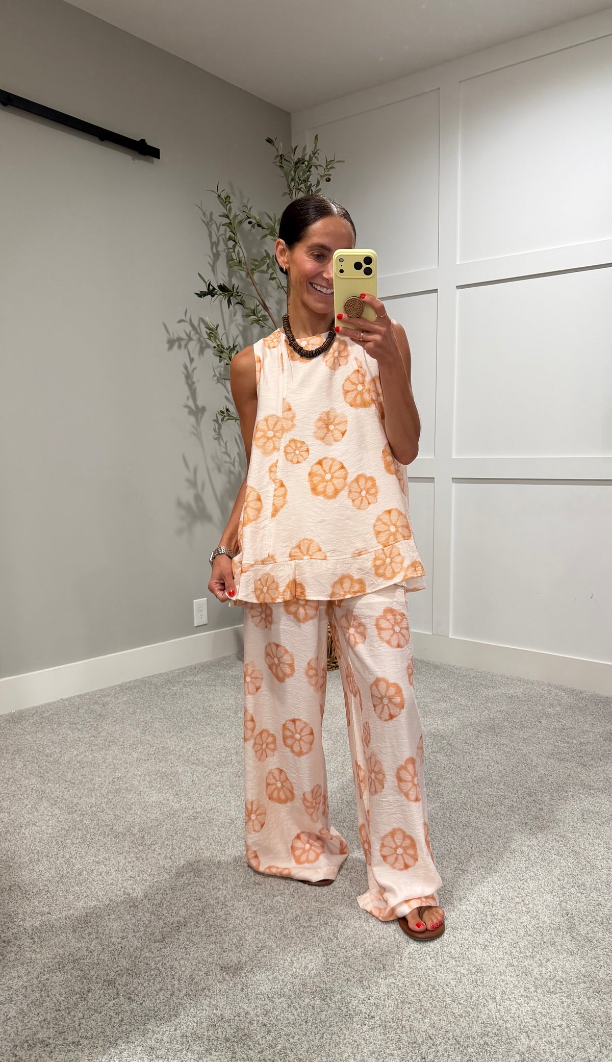 Kaui Floral Set | Cream