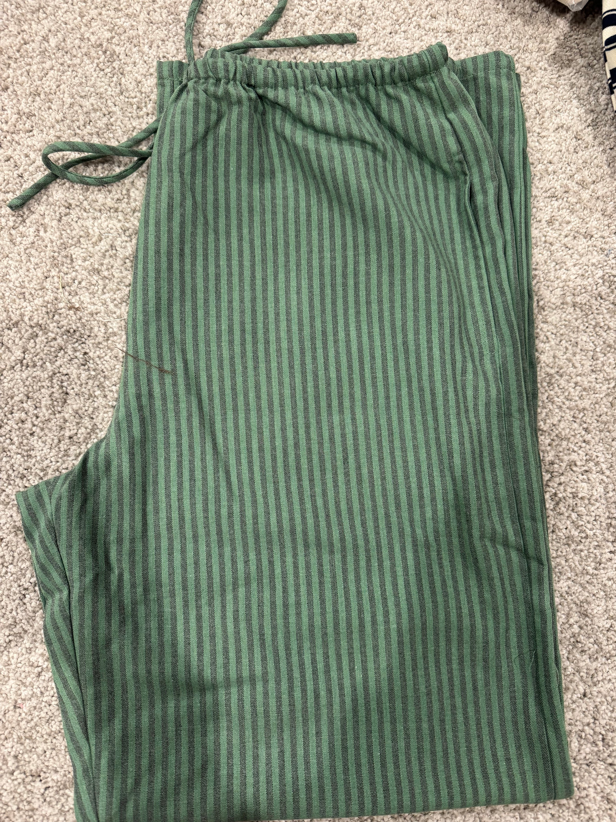 Dena Striped Pant | Green