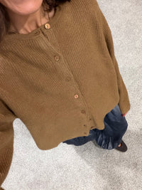 The Anabel Cardigan | Brown