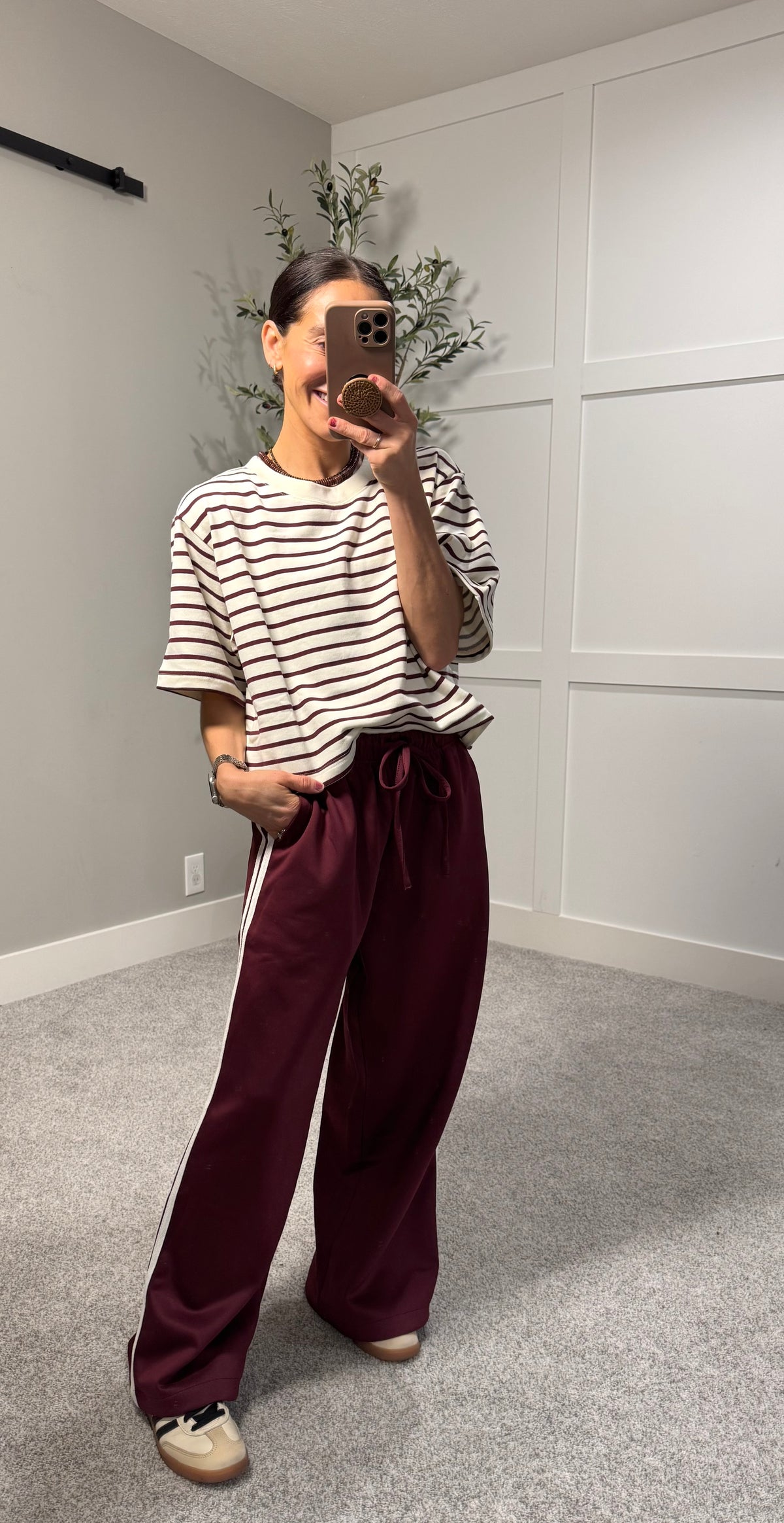 Brick Striped Top