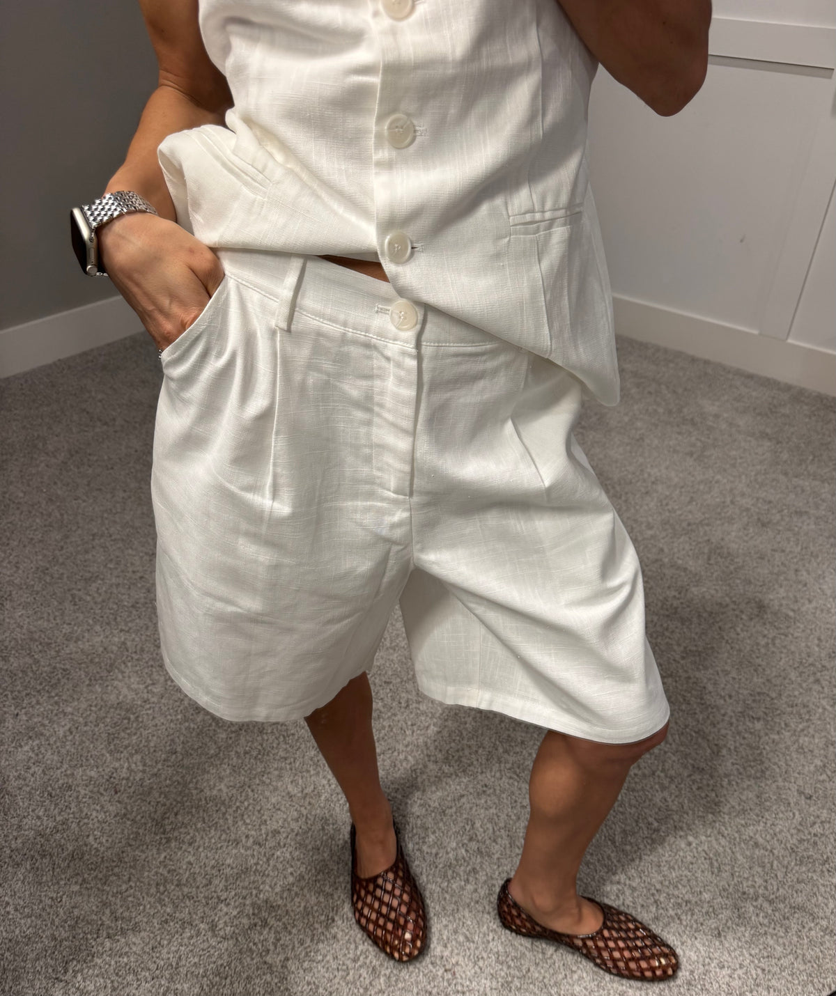 White Bermuda
