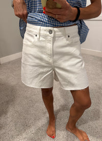 Nellie White Shorts