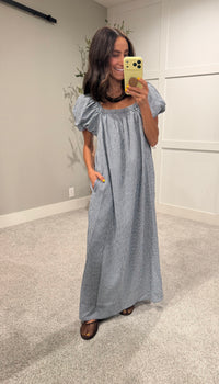 Emma Dress | Navy