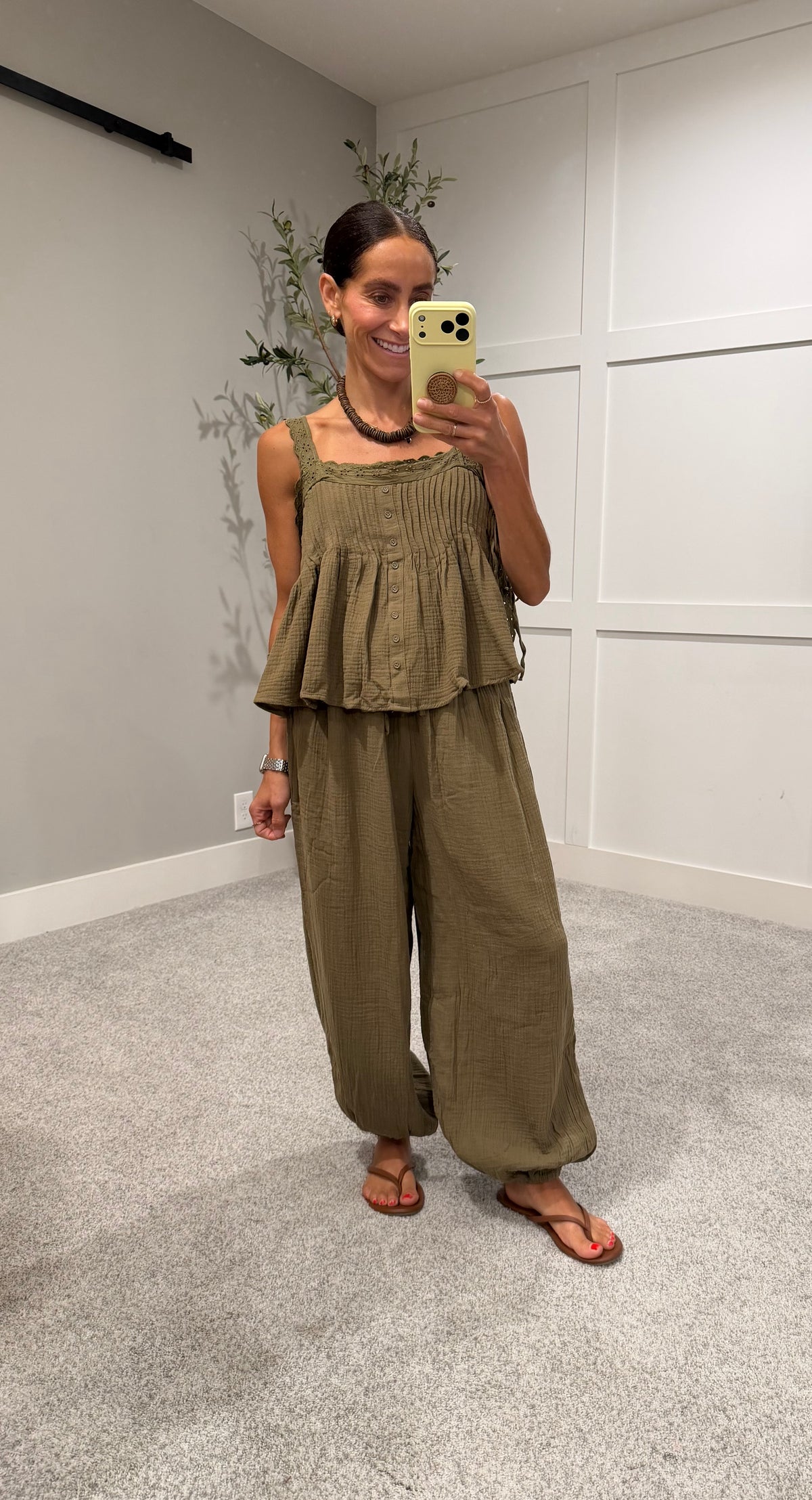 Mel Set | Olive Green