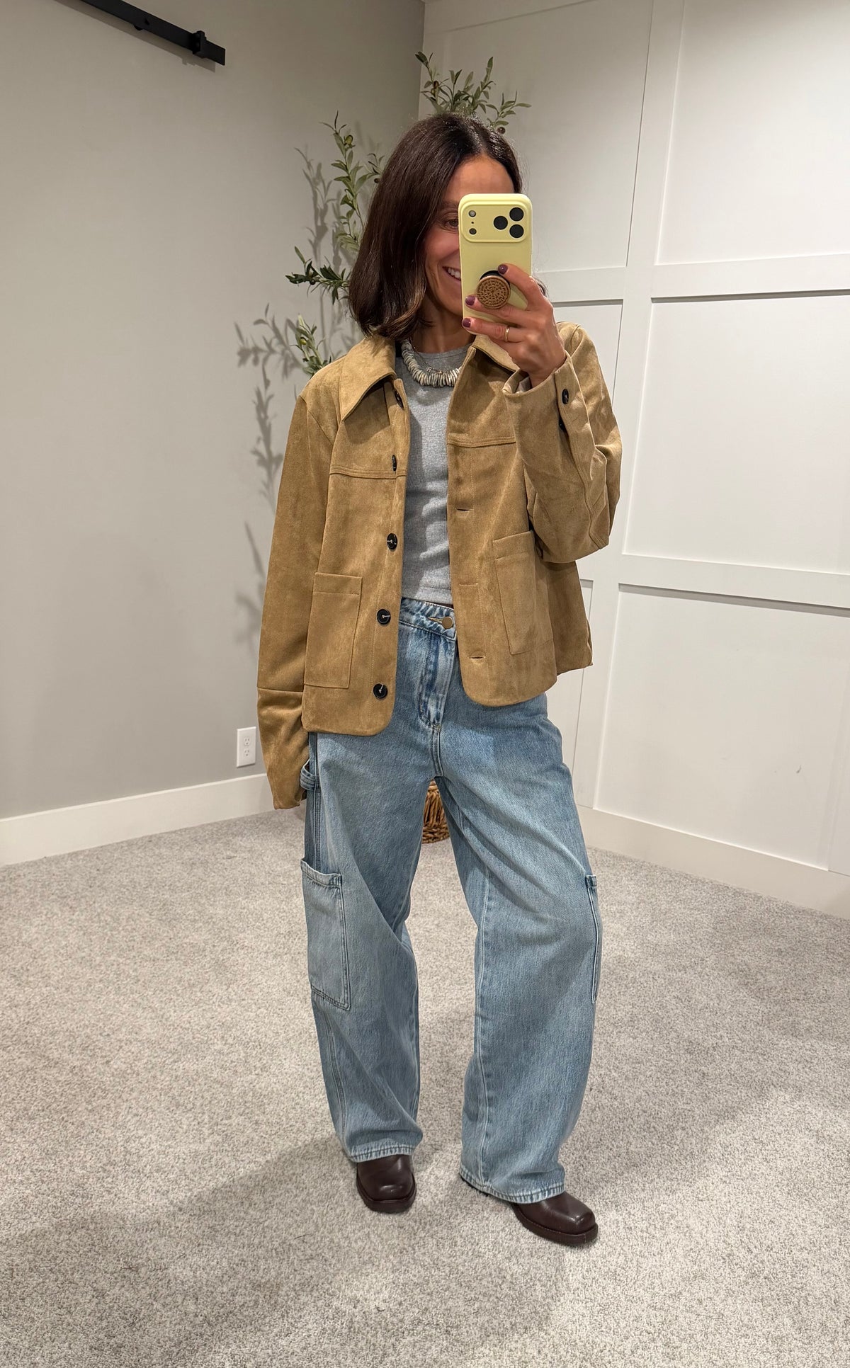Junie Jacket | Tan