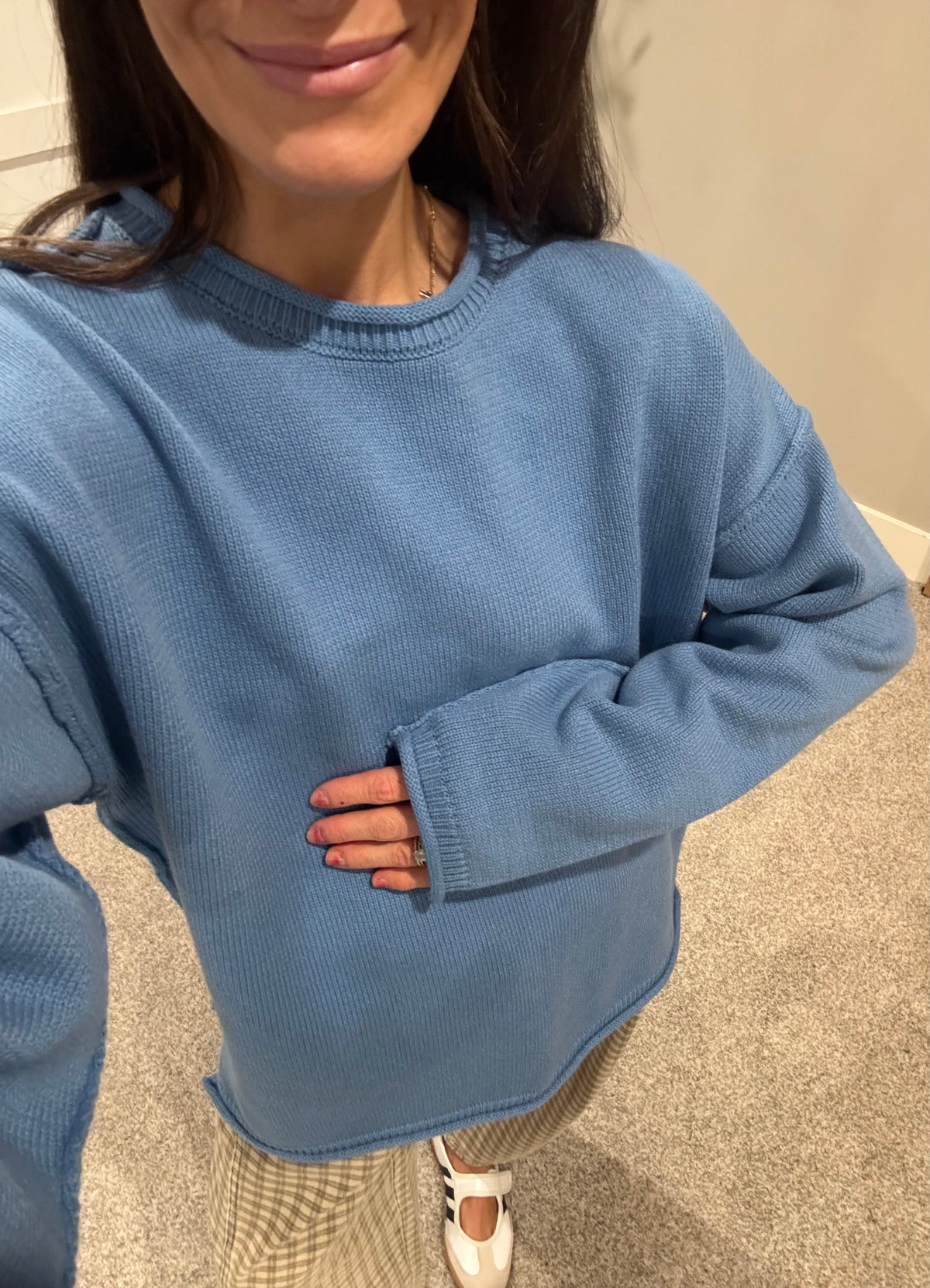 Ocean Blue Sweater