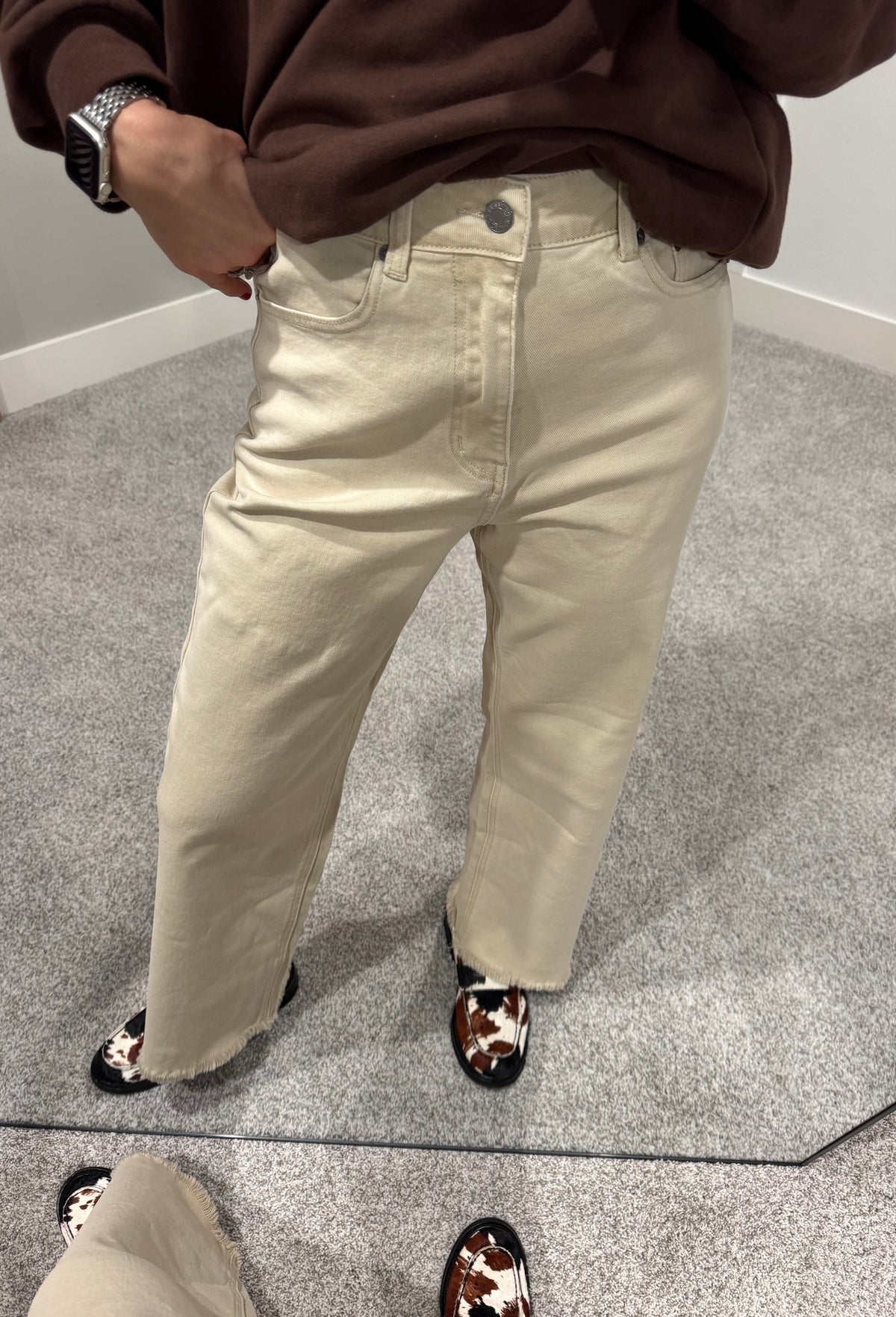 Cream Denim