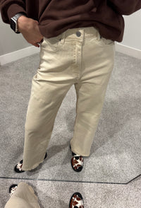 Cream Denim