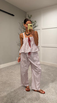 Mara Striped Top