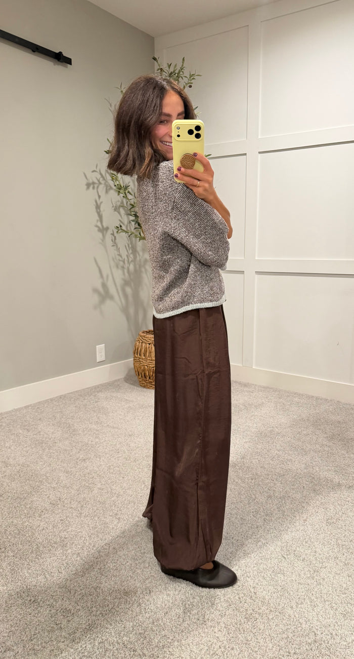 Sky Collared Knit Top