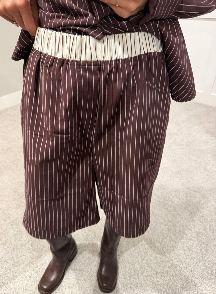 Aubergine Classic Bermuda Shorts