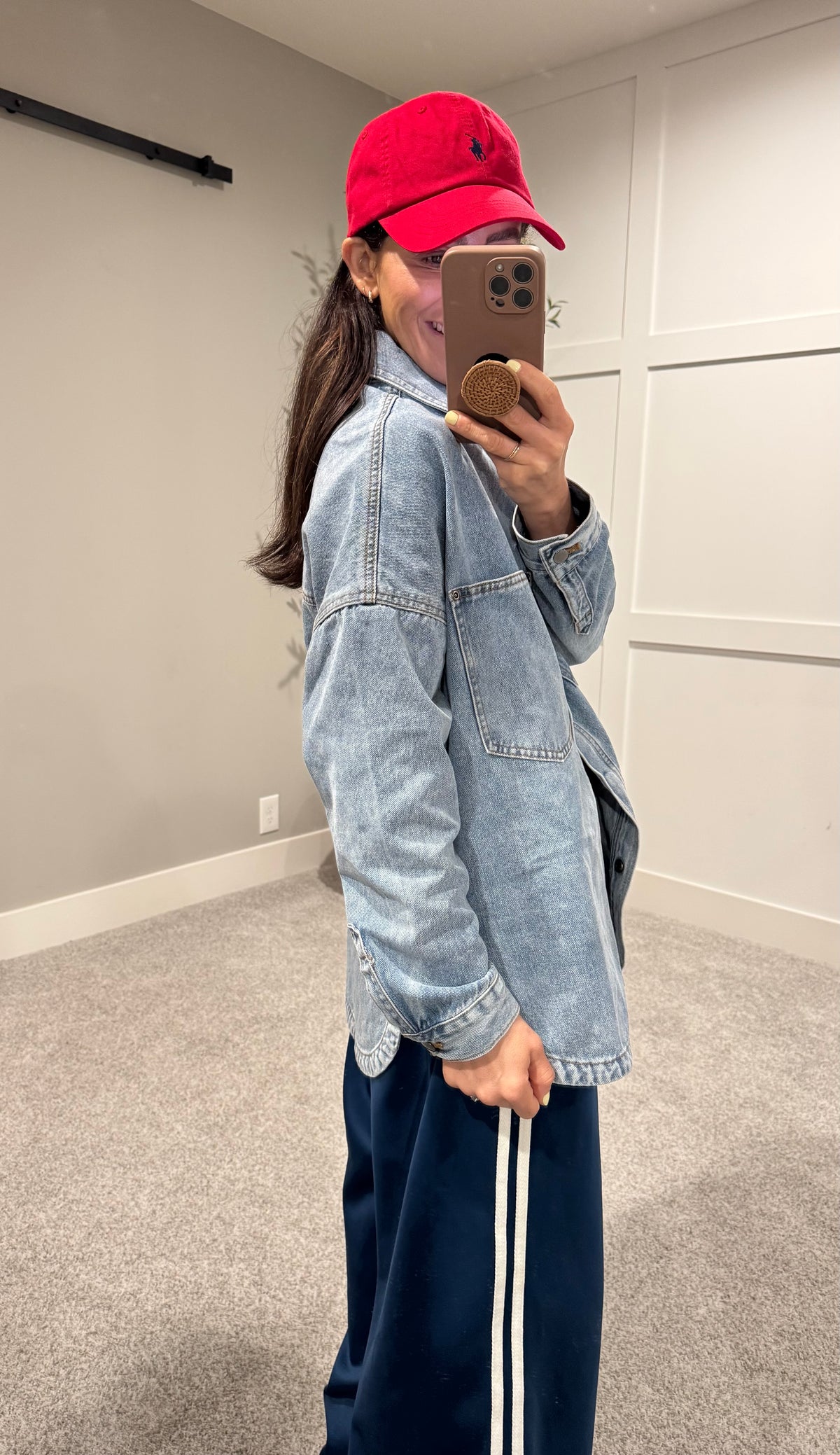 The Denim Shacket Shirt