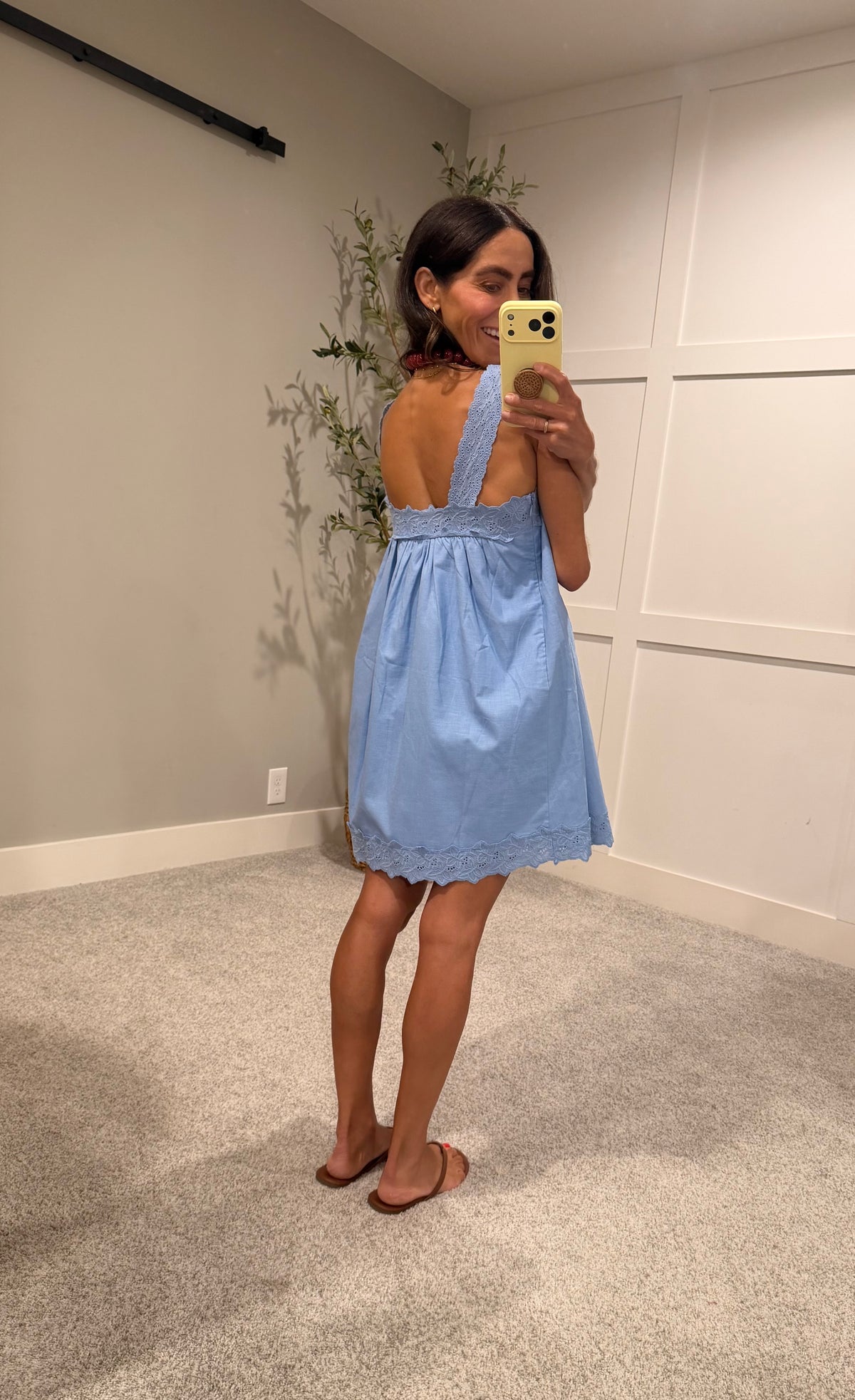 Tidal Floral Dress | Blue