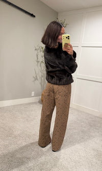 The Camille Faux Mink Jacket