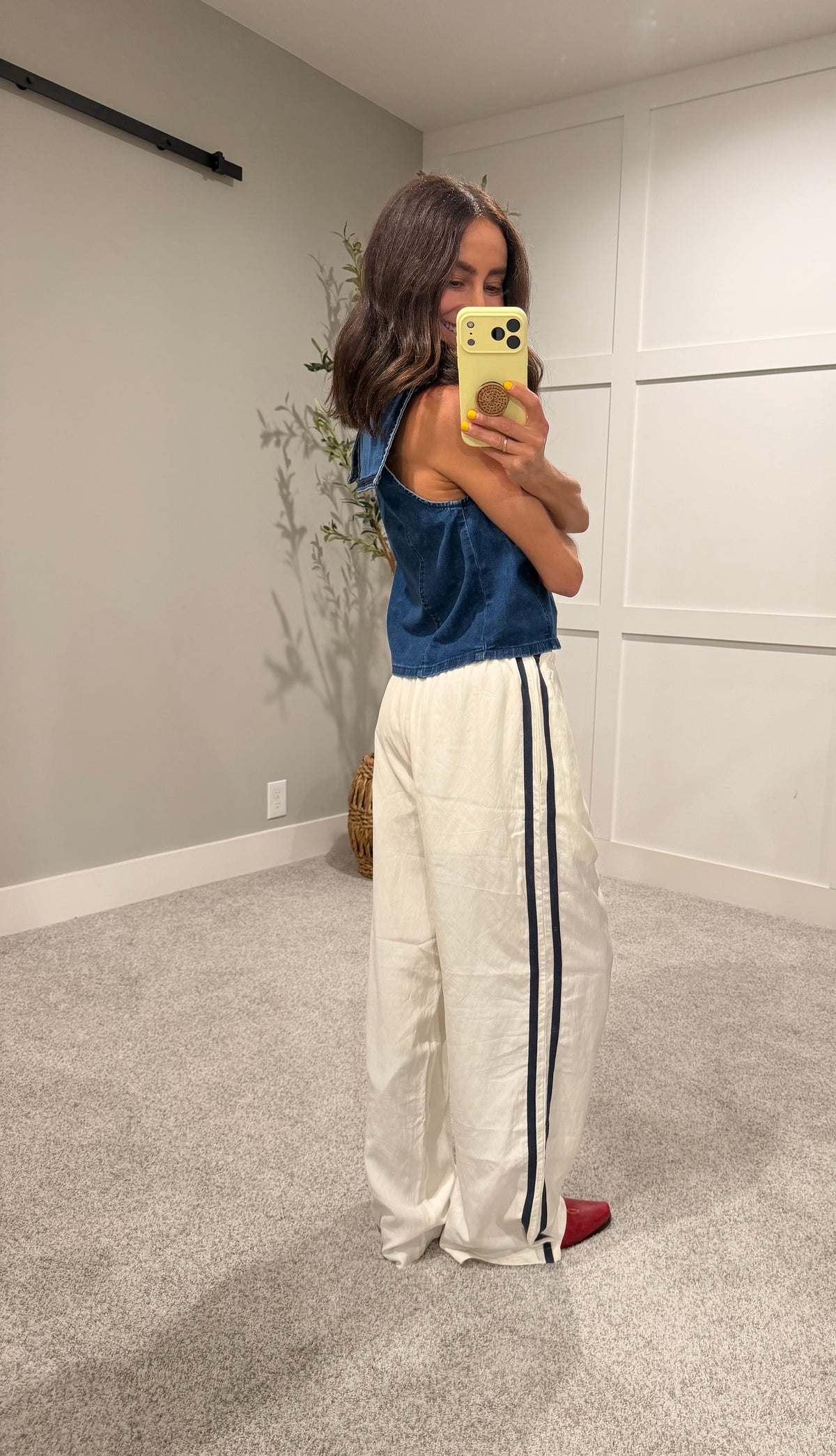 Landon Track Pants | Ivory