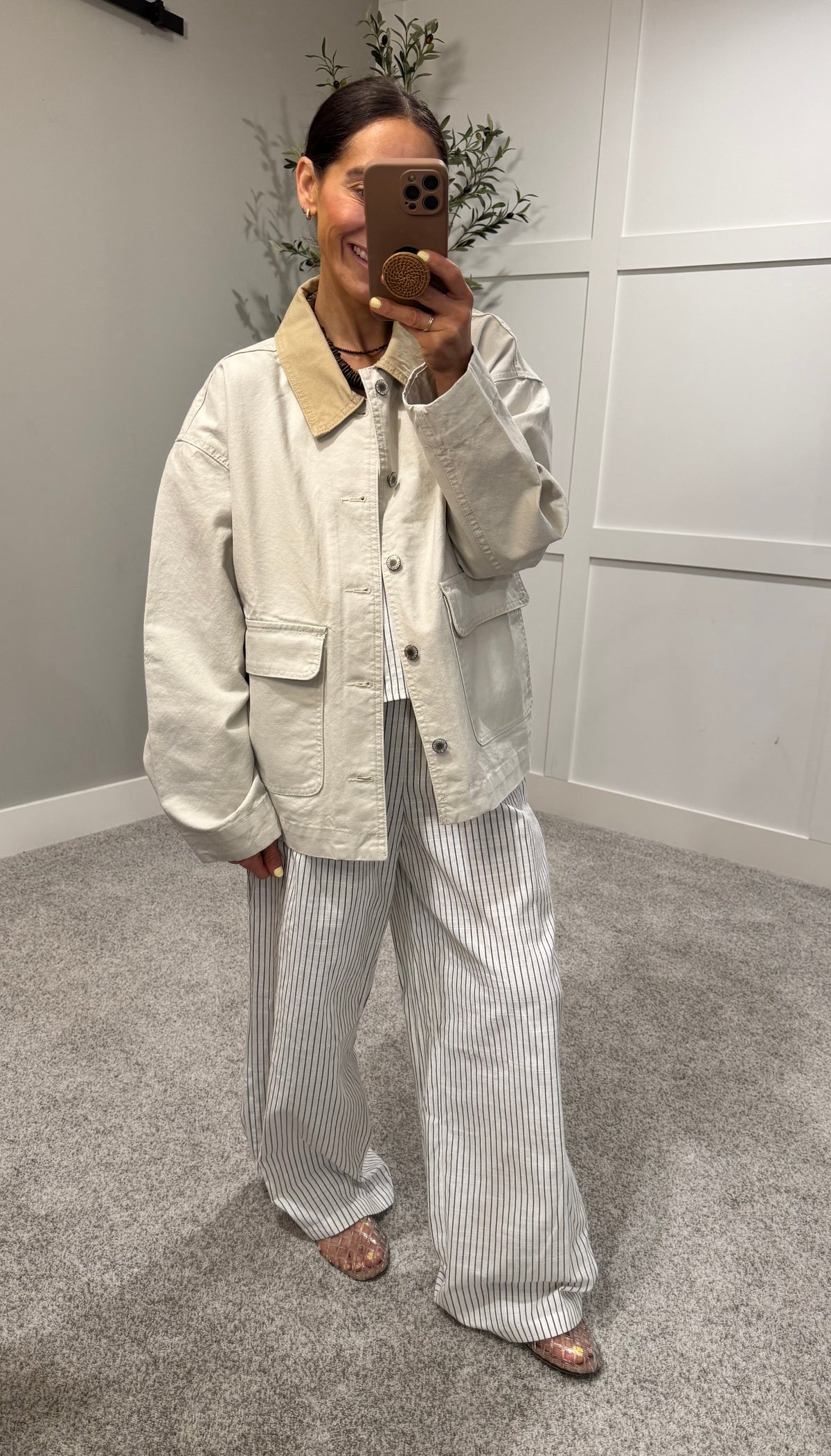 Ecru Barn Jacket