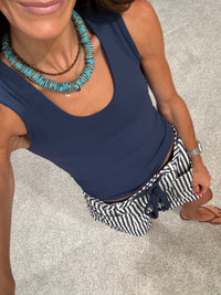Essential Tank Top | Navy