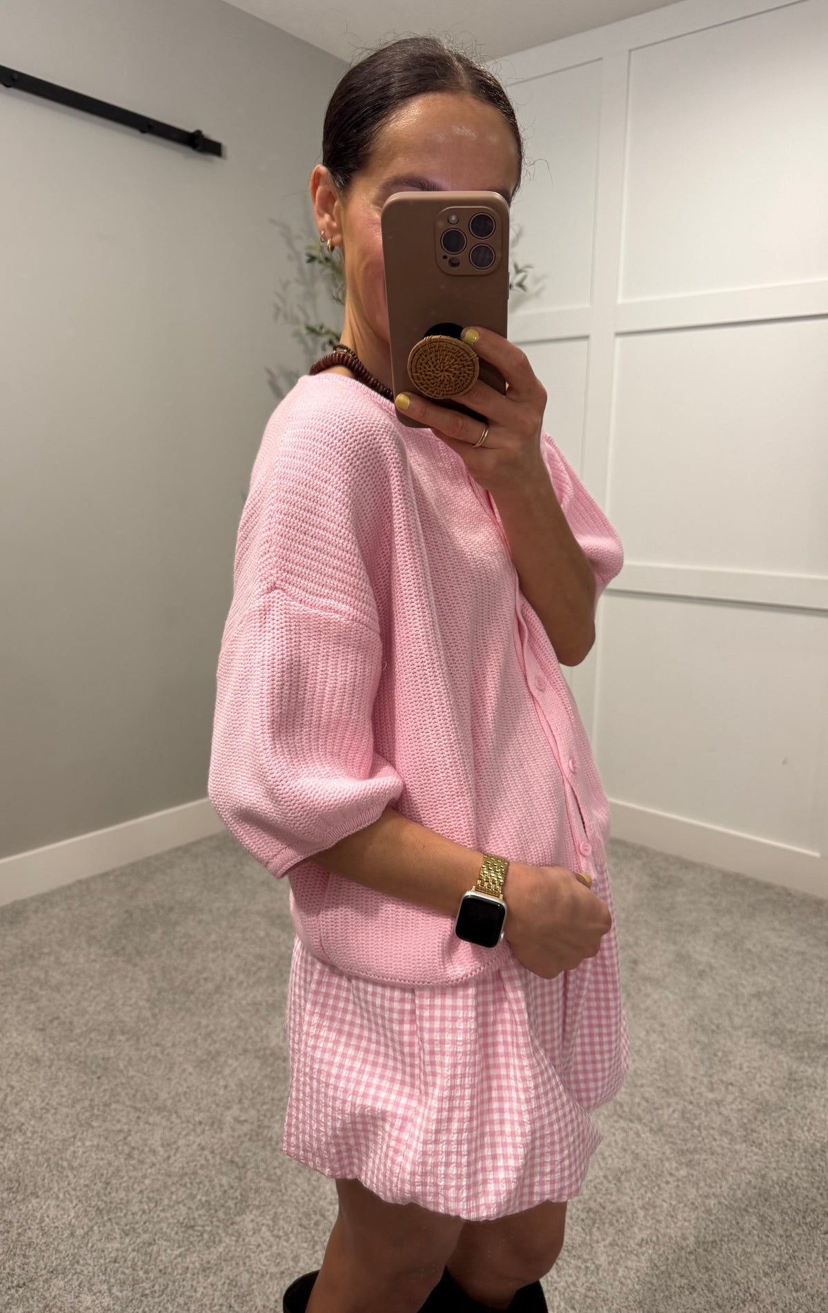 Mel Cardigan | Pink