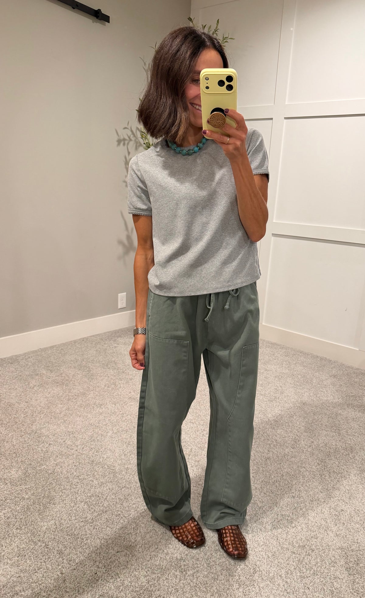 Stella Tee | Heather Grey