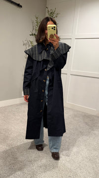 The Madeline Trench Coat | Navy