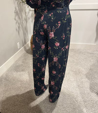 Blossom Blue Barrel Leg Denim