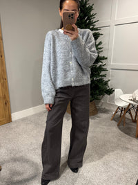 Pinstripe Slight Barrel Pants
