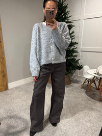 Grace Sweater Cardigan | Heather Grey