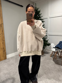 Reversible Sherpa Sweatshirt