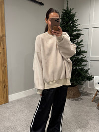 Reversible Sherpa Sweatshirt