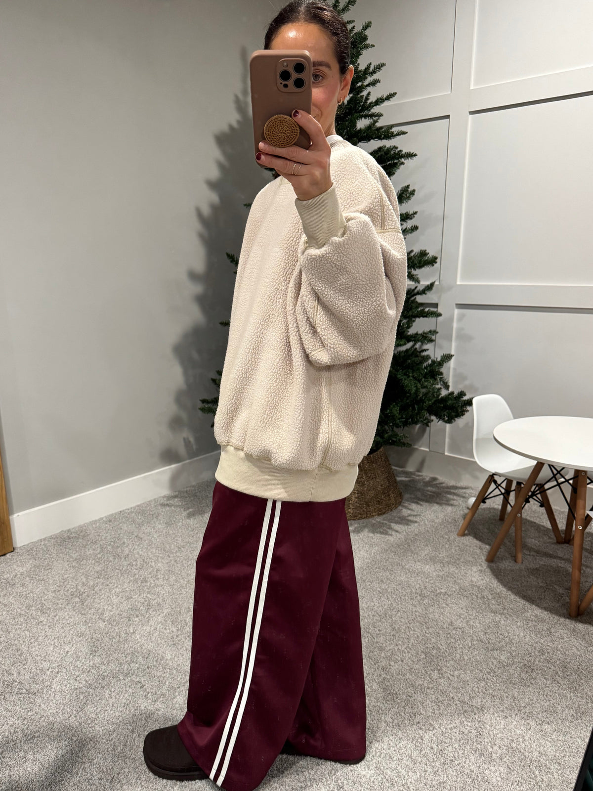 Reversible Sherpa Sweatshirt