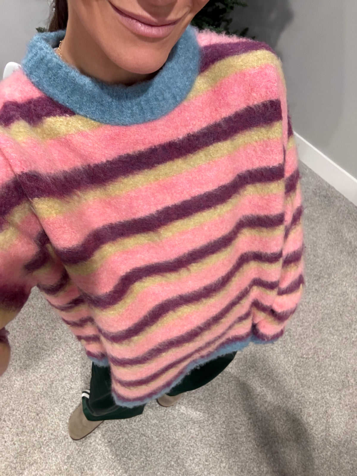 Cotton Candy Brushed Sweater