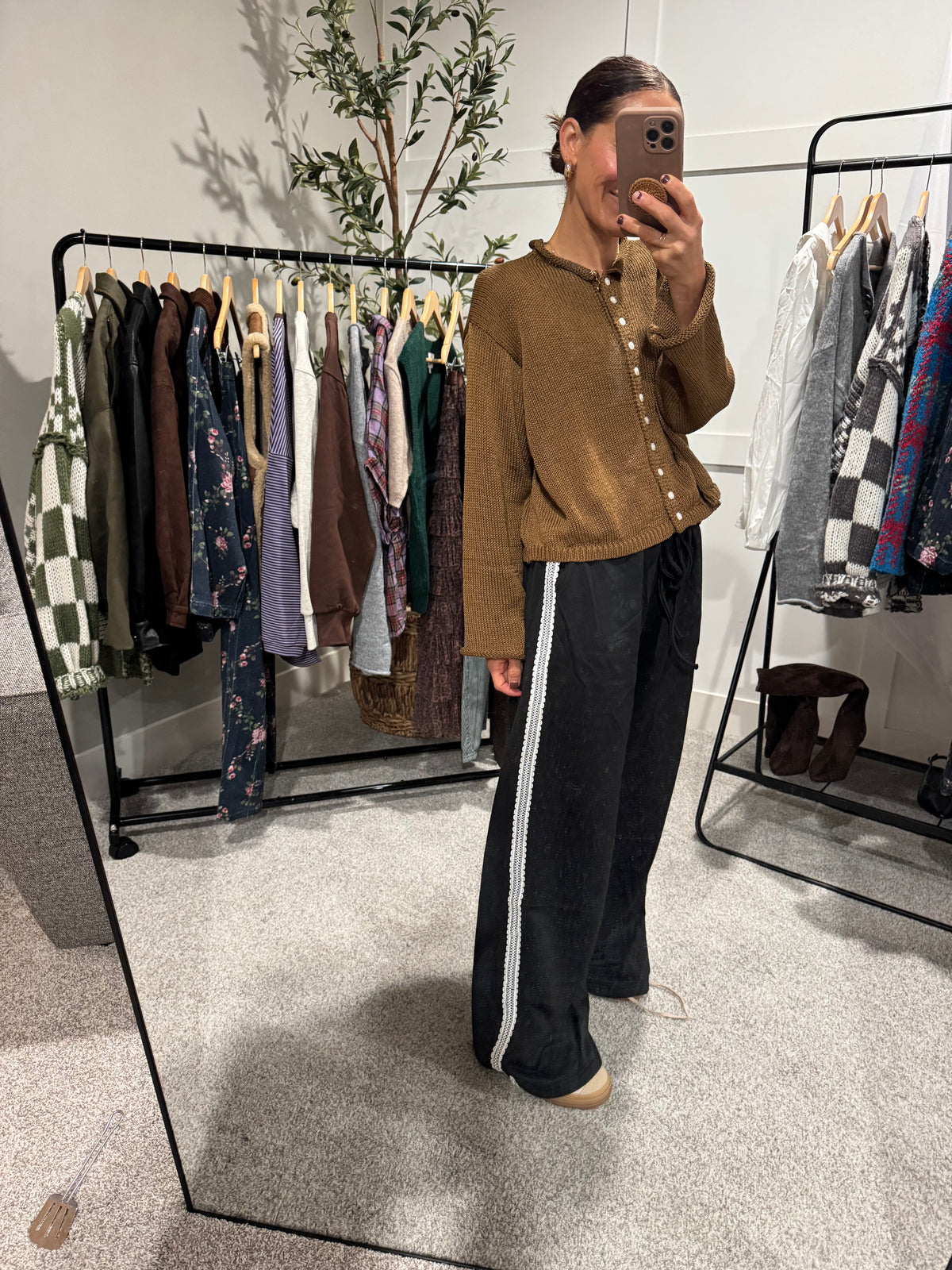 Aya Cardigan | Chestnut