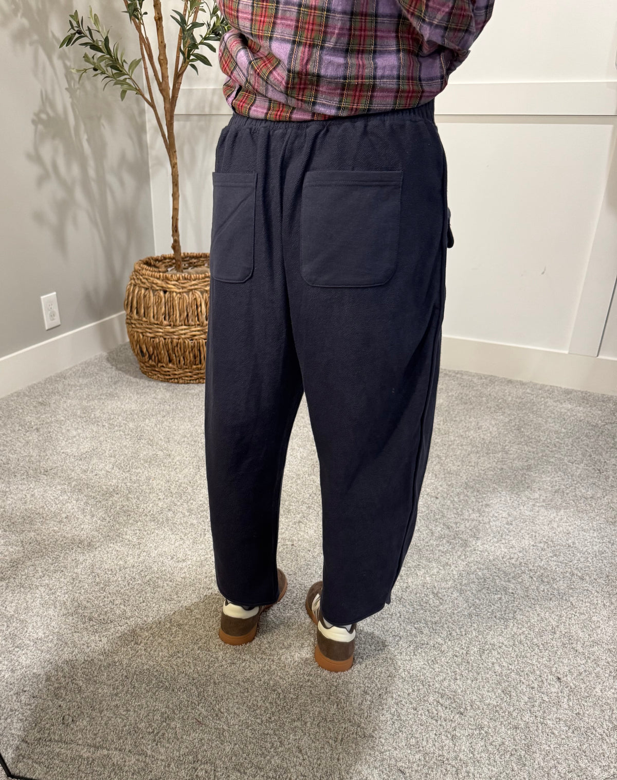 Loose Lounge Pant | Navy