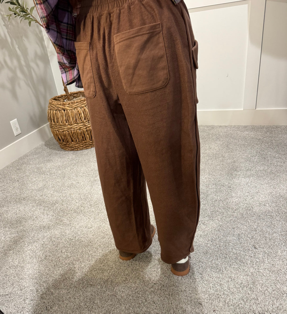 Loose Lounge Pant | Brown