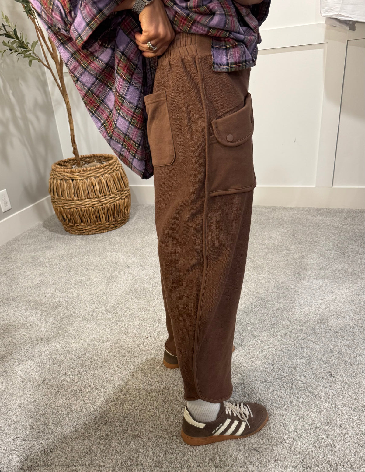 Loose Lounge Pant | Brown