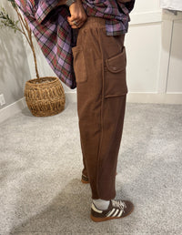 Loose Lounge Pant | Brown