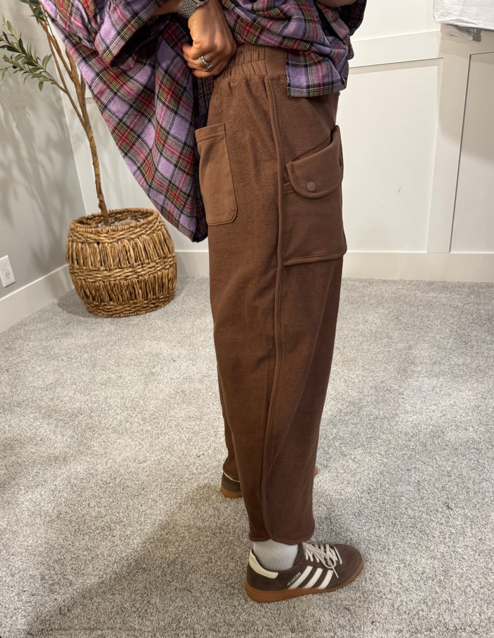 Loose Lounge Pant | Brown