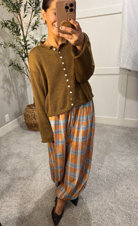 Aya Cardigan | Chestnut