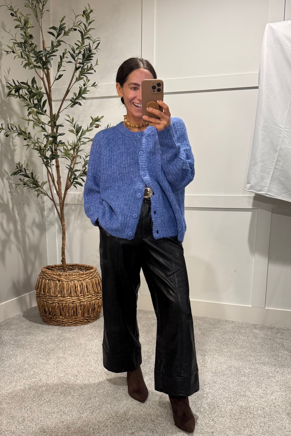 Zay Cardigan Sweater | Blue