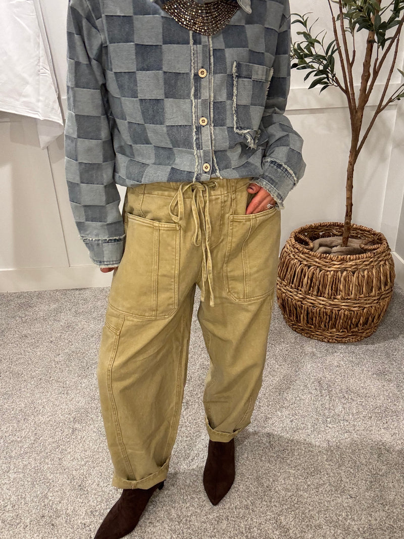 Vintage Beige Pants