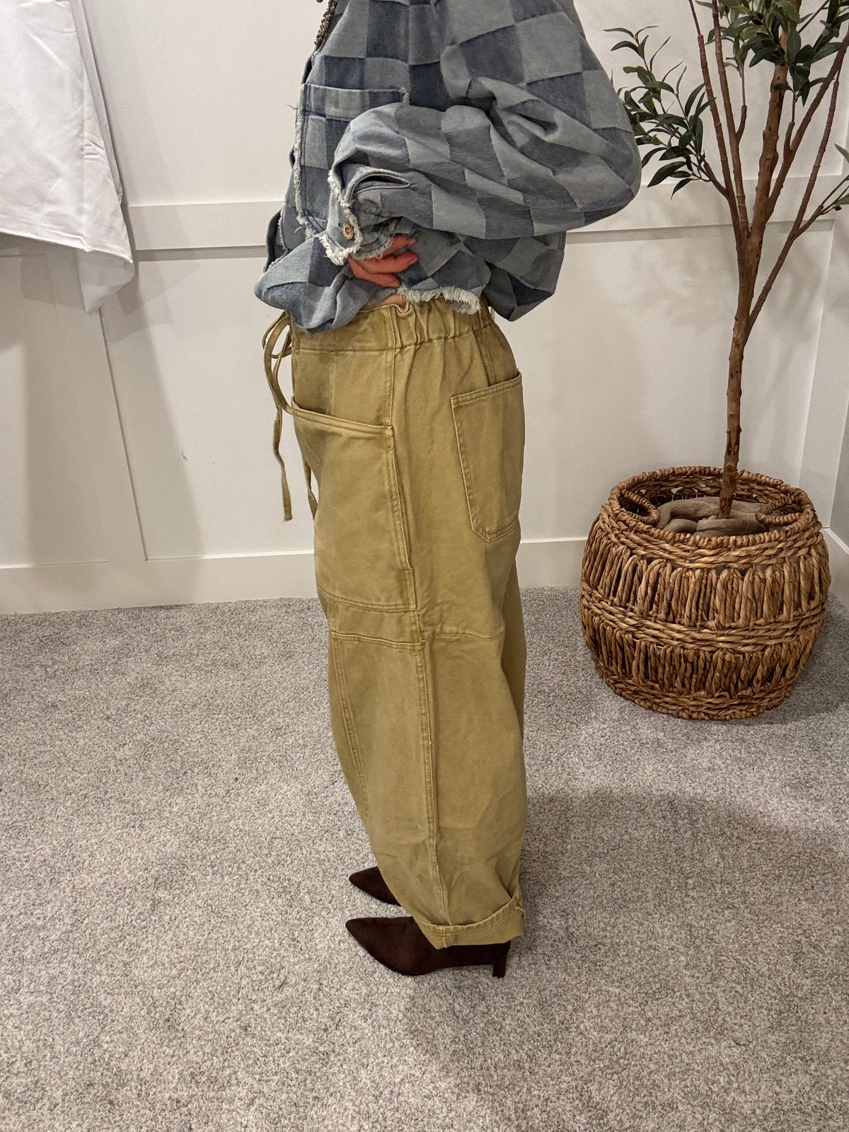 Vintage Beige Pants