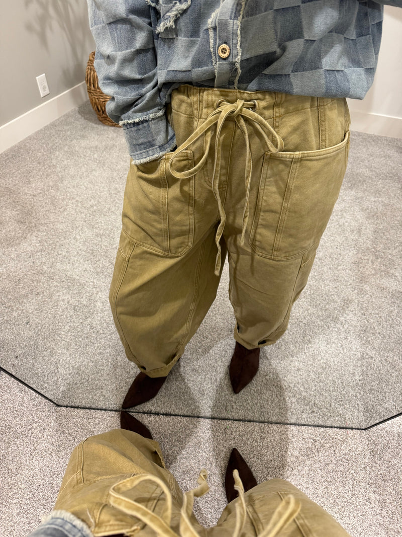Vintage Beige Pants