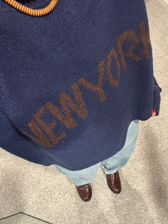 New York Sweater | Navy