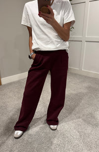 Everday Sweatpant Trouser | Maroon