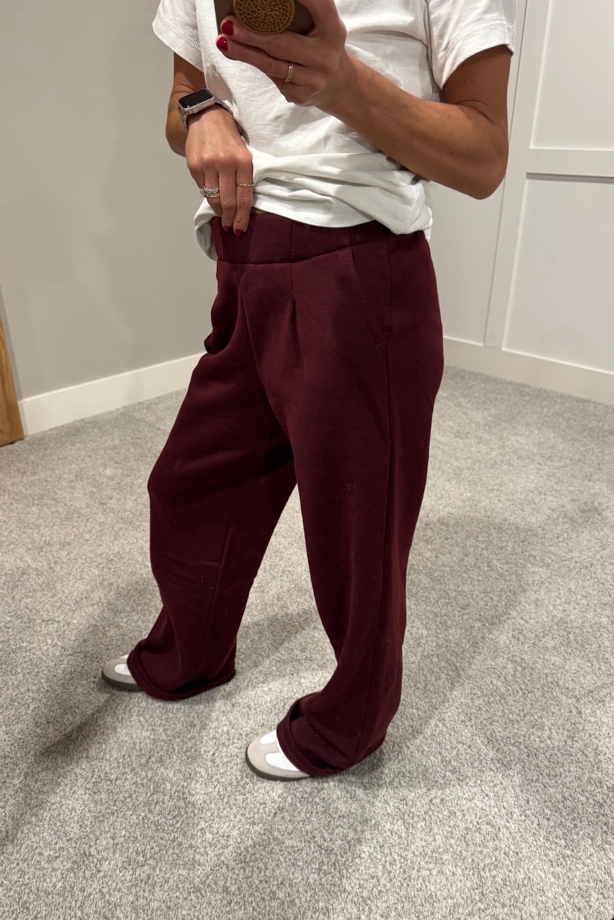 Everday Sweatpant Trouser | Maroon