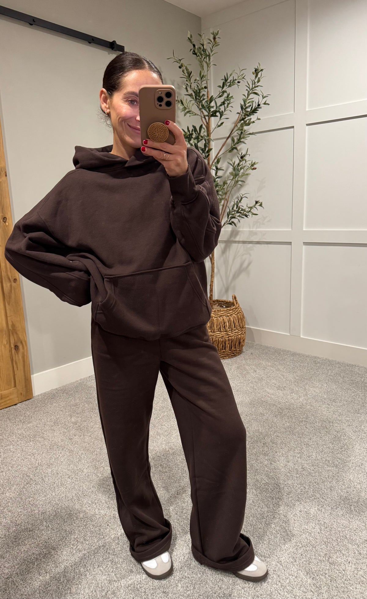 Everday Sweatpant Trouser | Chocolate Brown