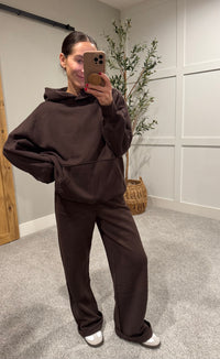 Everday Sweatpant Trouser | Chocolate Brown