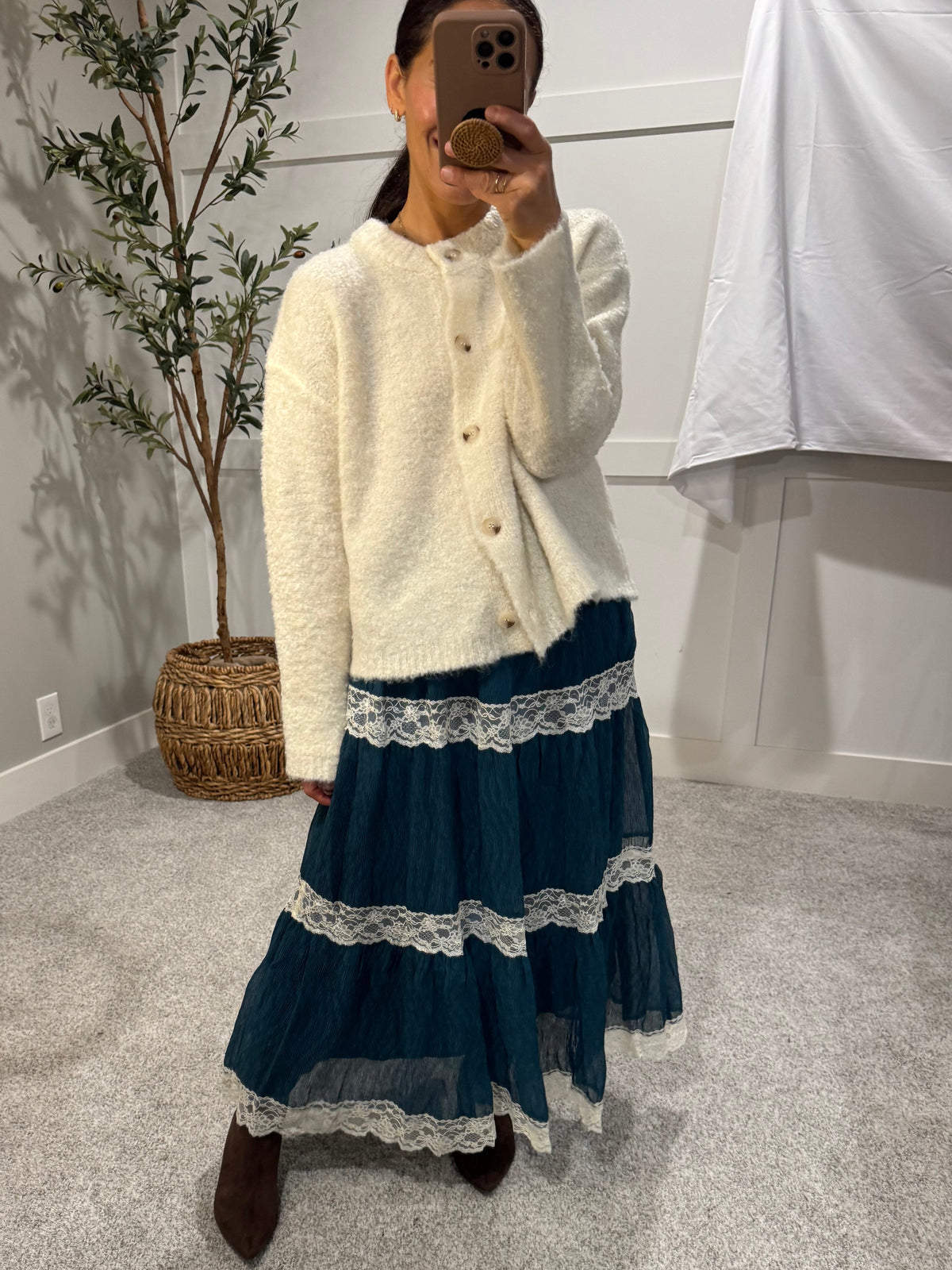 Pillow Talk Cardigan | Cream