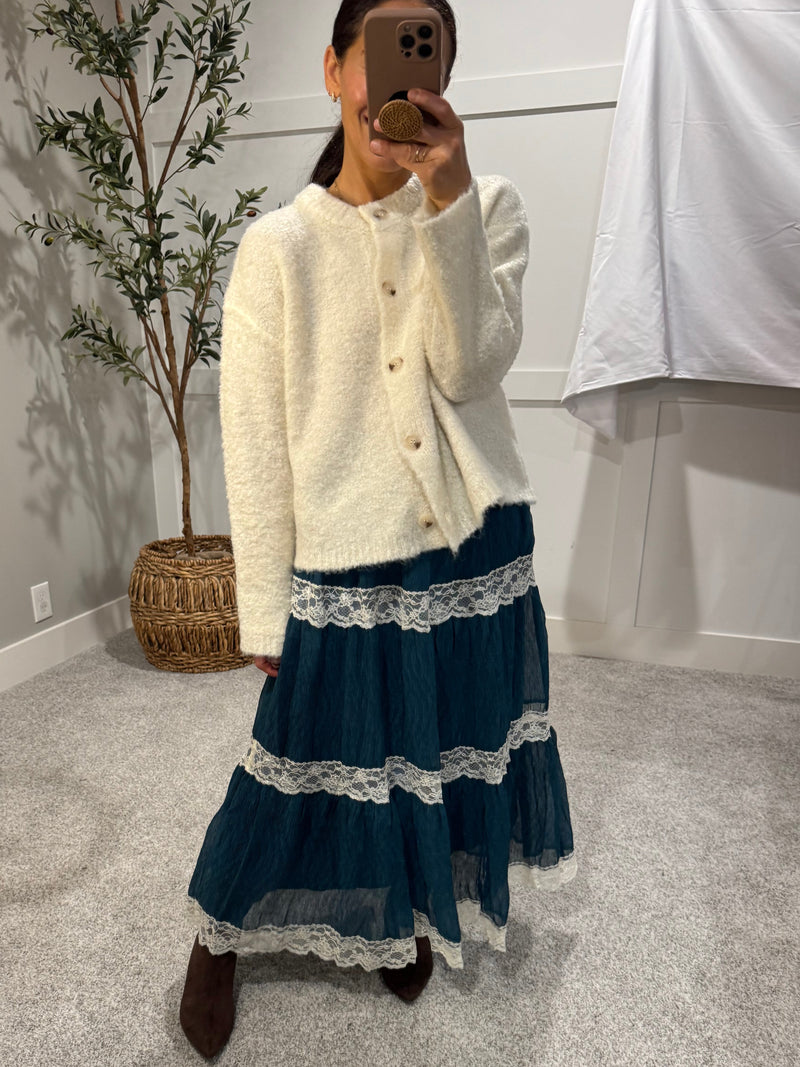 Pillow Talk Cardigan | Cream